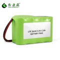 Usine prix rechargeable 2S4P 6.4V 26650 ifepo4 12ah lipo pack de batterie